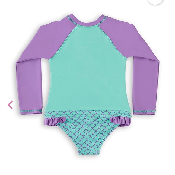 Mer Girl Baby and Toddler Magnetic One-Piece - Picture 7 of 7